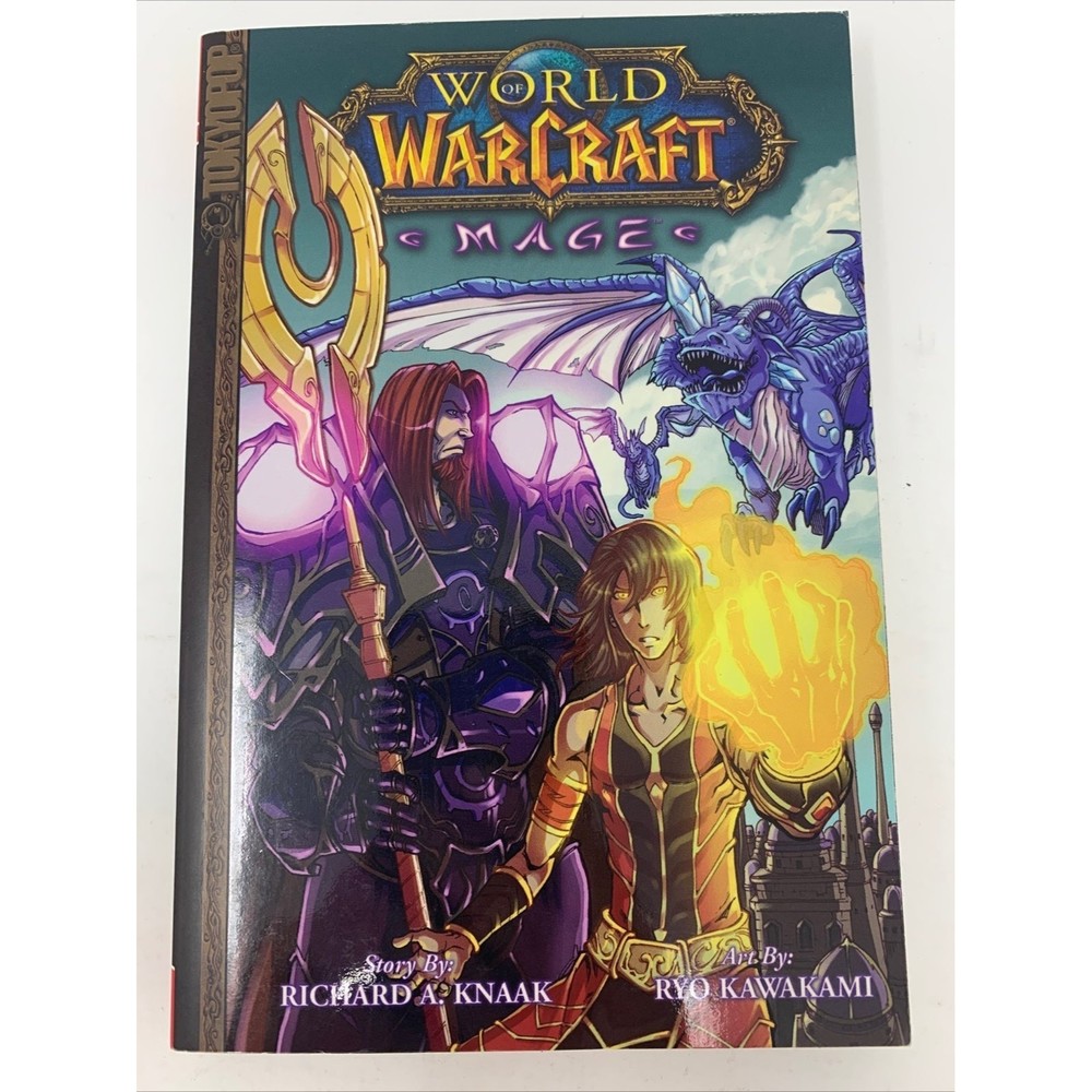 World of Warcraft Mage Manga TokyoPop Book